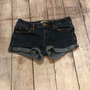 3/$15 Cute Jean Shorts By Mudd Size 12